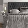 Sprucely Upholstered Bed With Box Storage