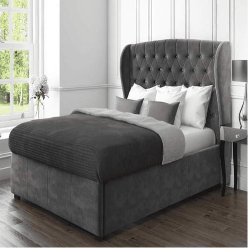 Seraphius Upholstered Bed With Box Storage