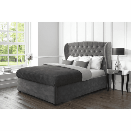 Seraphius Upholstered Bed With Box Storage