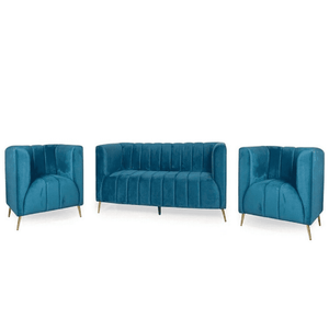 Tudor 3 Seater Sofa in teal colour