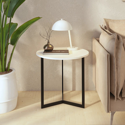 Capril Iron And MDF Side Table