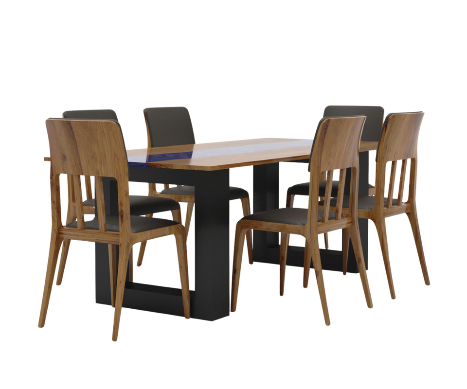 Marlowe Solid Wood Dining Table Set