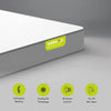 Wakeup India | Imperious Mattress | Spine Align Orthopedic Memory Foam | 15 Year Warranty | Medium Firm