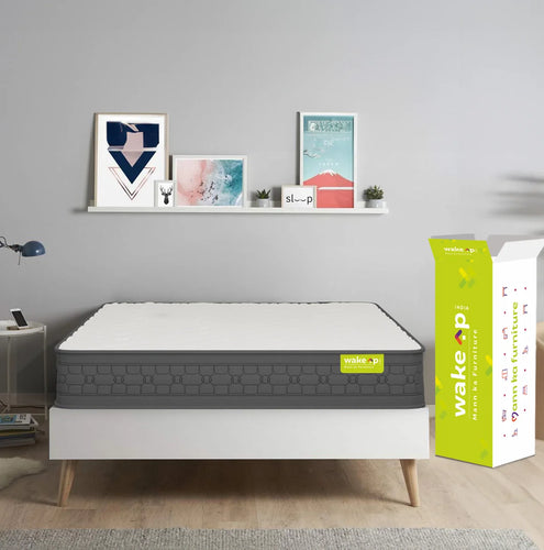 Dreak Trading | Luxuriate Hybrid Mattress | Memory foam with Pocket Spring | 15 Years Warranty | Medium Firm