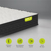 Dreak Trading | Luxuriate Hybrid Mattress | Memory foam with Pocket Spring | 15 Years Warranty | Medium Firm