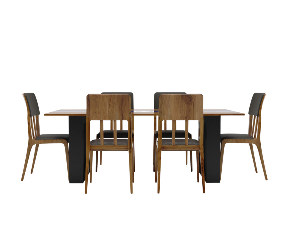 Marlowe Solid Wood Dining Table Set