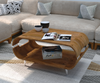 Delphine Coffee Table With Metal Legs