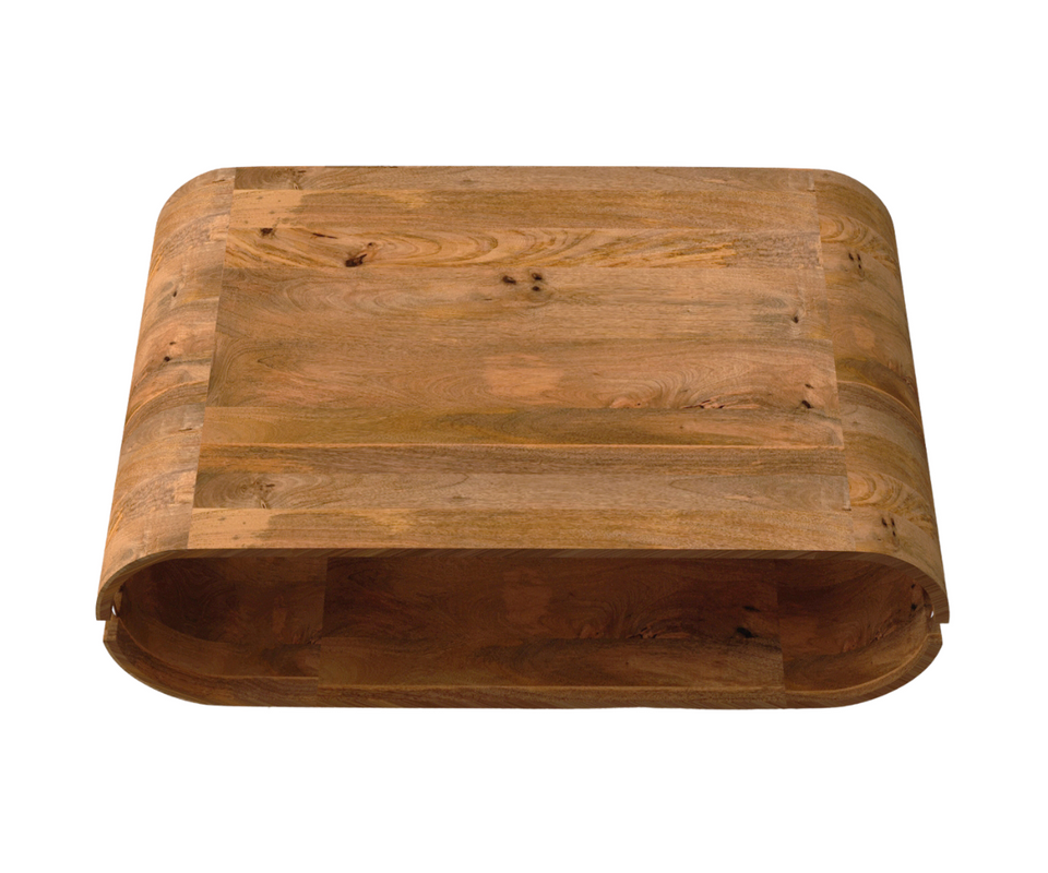 Delphine Coffee Table With Metal Legs