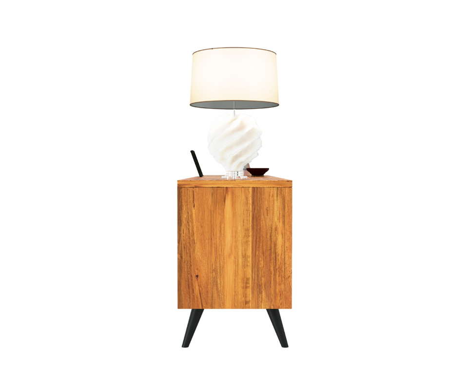 Telecanvas Solid Wood TV Cabinet