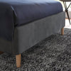 Royalrest King size Upholstered Bed Without Box Storage