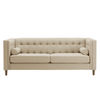 Brocade 3 Seater Sofa in Beige colour