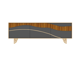 Soho Splendor Solid Wood 3 Door TV Unit