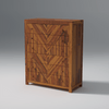 Alpha Sheesham Wood Dresser in Light Honey Finish