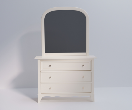 Celestial Wooden Dressing Table