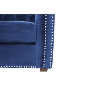 Kozetka 3 Seater Sofa in Blue Colour