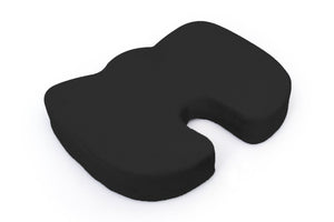 Wakeup India | Cocoxy Pillow Chair Seat Hi-per Memory Foam Cushion - Supportive for Back Pain Relief | Contoured Seat Cushion for Office, Home & Work-from-Home Chairs