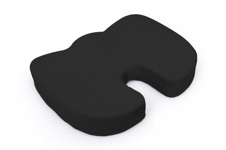 Wakeup India | Cocoxy Pillow Chair Seat Hi-per Memory Foam Cushion - Supportive for Back Pain Relief | Contoured Seat Cushion for Office, Home & Work-from-Home Chairs
