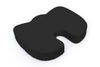 Wakeup India | Cocoxy Pillow Chair Seat Hi-per Memory Foam Cushion - Supportive for Back Pain Relief | Contoured Seat Cushion for Office, Home & Work-from-Home Chairs