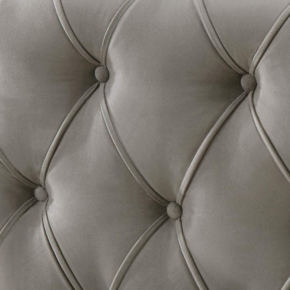 Renaissance Upholstered Bed in Beige Colour With Drawer Storage
