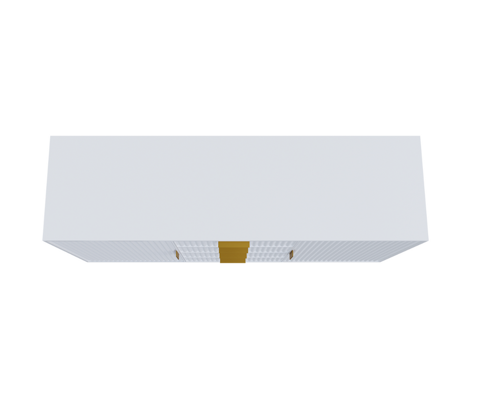 Snug Solid Wood White Sideboard Cabinet