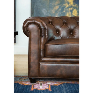 Velozia 3 Seater Sofa in Brown colour