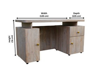 Bristol Mango Wood Computer Desk