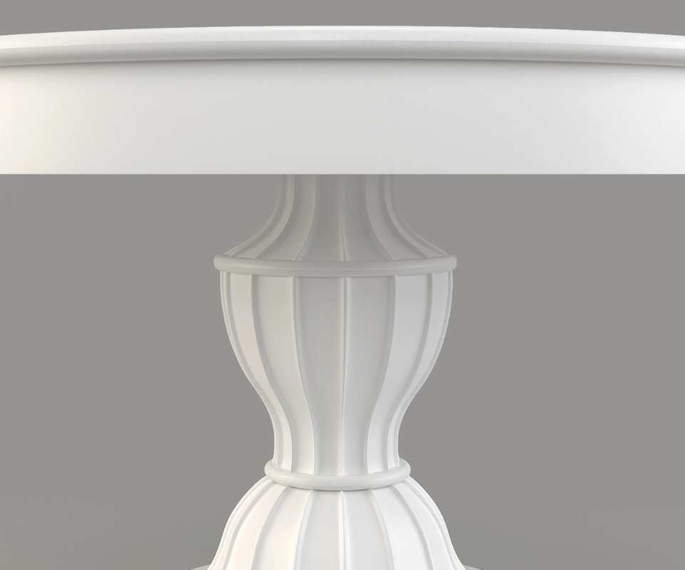 Azylo Luxury Solid Wood Round Dining Set