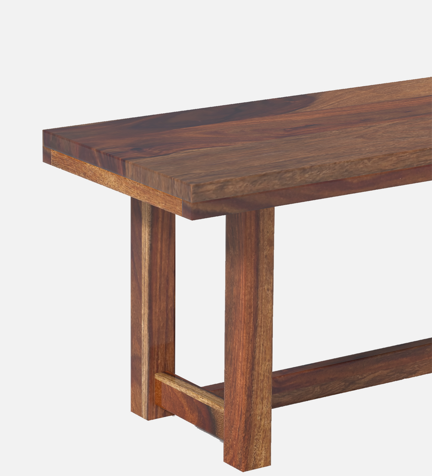 Crenn Sheesham Wood 8 Seater Dining Table Set In Reddish Walnut Color
