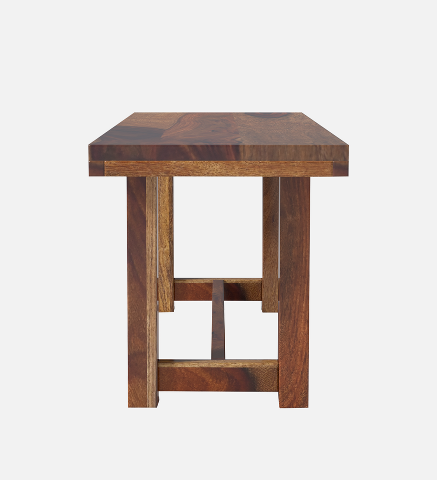 Crenn Sheesham Wood 8 Seater Dining Table Set In Reddish Walnut Color