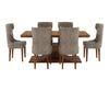 Caelistra Extendable 4-6 Seater Dining Table and Chairs Set