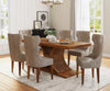 Caelistra Extendable 4-6 Seater Dining Table and Chairs Set