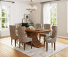 Caelistra Extendable 4-6 Seater Dining Table and Chairs Set