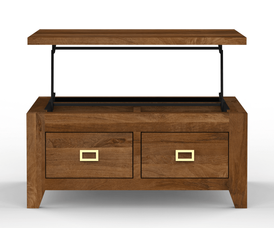Caledonia Lift Top Coffee Table with Storage