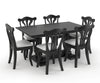 Velostine 5 seater Dining Table with Bench and Chairs Set