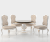 Celestiva Luxury Solid Wood Round Dining Table