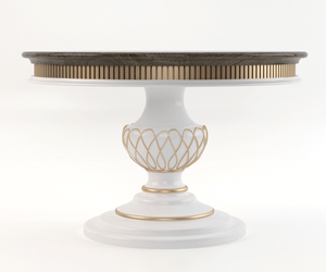 Celestiva Luxury Solid Wood Round Dining Set