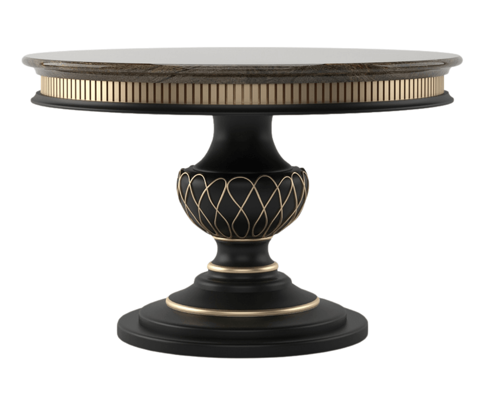 Celestiva Luxury Solid Wood Round Dining Table