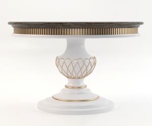 Celestiva Luxury Solid Wood Round Dining Table