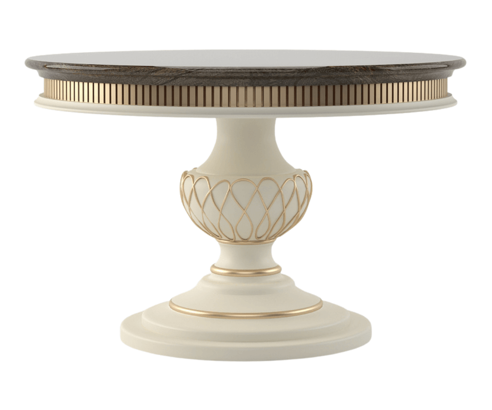 Celestiva Luxury Solid Wood Round Dining Table