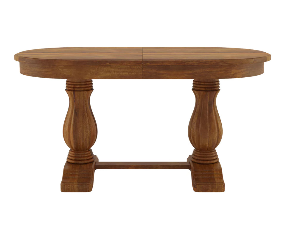 Coralia Double Pedestal Extendable Dining Table