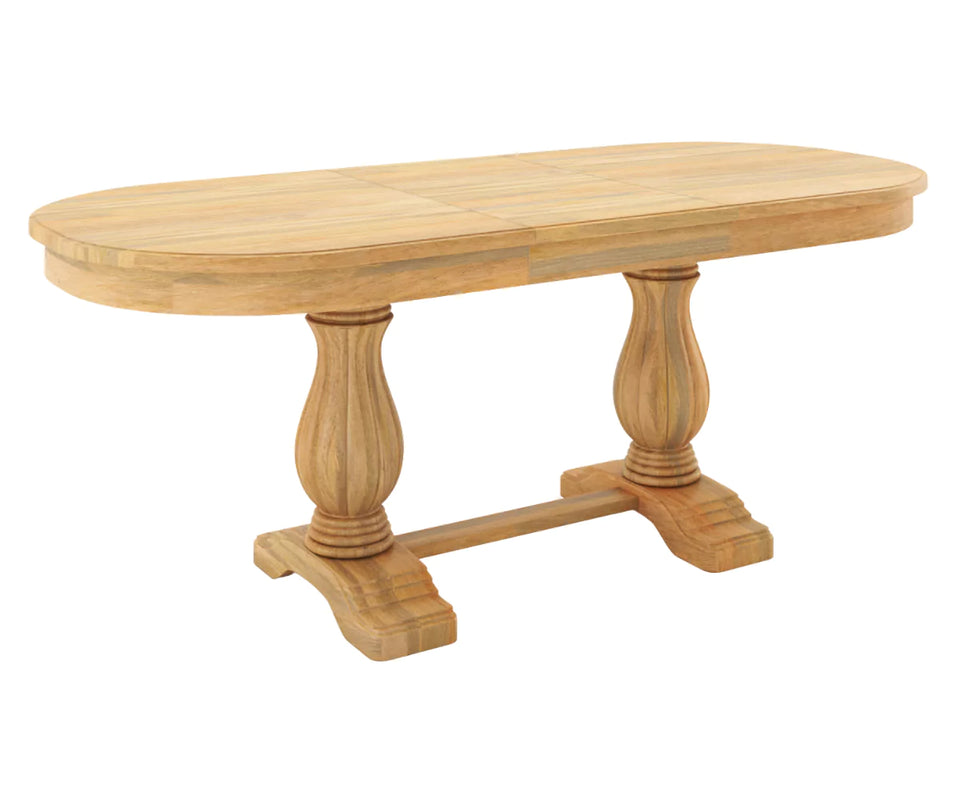 Coralia Double Pedestal Extendable Dining Table