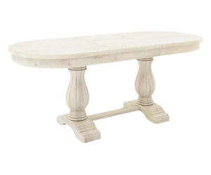 Coralia Double Pedestal Extendable Dining Table