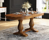 Coralia Double Pedestal Extendable Dining Table