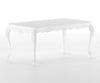 Countryside Solid Wood Luxury White Dining Table