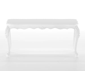 Countryside Solid Wood Luxury White Dining Table