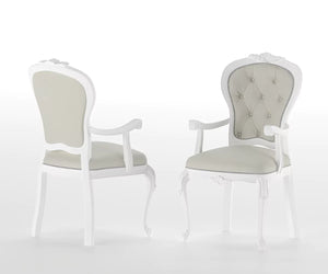 Countryside Solid Wood Luxury White Dining Set