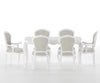 Countryside Solid Wood Luxury White Dining Set