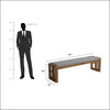 Garten Acacia Wood Dining Table with Natural Finish