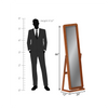 Dusk Sheesham Wood Mirror Frame in Honey Brown Color