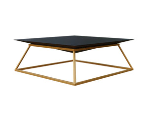 Eccentric Solid Wood Square Coffee Table